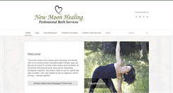 Desktop Screenshot of newmoonhealing.com